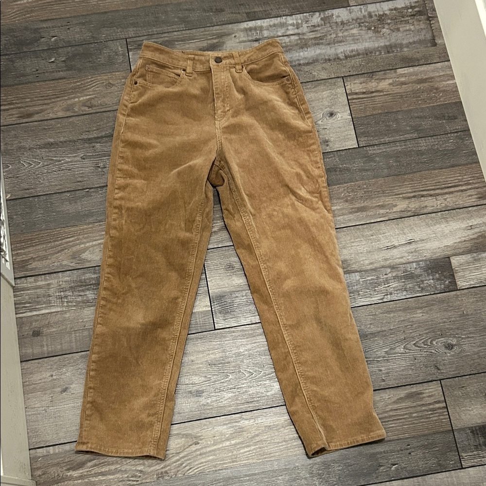 Corduroy straight leg Pants in Tan VOLCOM